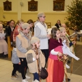 Crèche vivante "jasełka" des enfants du caté à Billy le 18 Janvier