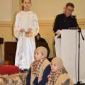 Crèche vivante "jasełka" des enfants du caté à Billy le 18 Janvier