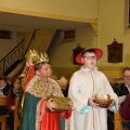 Crèche vivante "jasełka" des enfants du caté à Billy le 18 Janvier