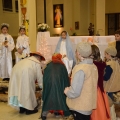 Crèche vivante "jasełka" des enfants du caté à Billy le 18 Janvier