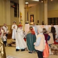 Crèche vivante "jasełka" des enfants du caté à Billy le 18 Janvier