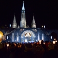 Pielgrzymka do Lourdes (od 4 do 11 Października) - Procesja i Msza Św. przy Grocie