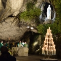 Pèlerinage Polonais des Hauts de France à Lourdes du 4 au 11 Octobre 2021 - Procession et Messe à la Grotte