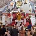 Komunia Św. dzieci w kościele NSPJ w Harnes - 6 Czewiec 2022