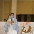 Jasełka dzieci z katechizmu w Billy 18ego Stycznia
