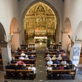 Pielgrzymka do Lourdes (od 4 do 11 Października) - Msza Św. w Bartrès i wizyta