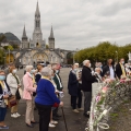 Pielgrzymka do Lourdes (od 4 do 11 Października) - Zapalenie Świecy i pożegnanie