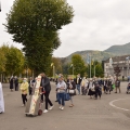 Pèlerinage Polonais des Hauts de France à Lourdes du 4 au 11 Octobre 2021 - Allumage grand cierge et Adieu