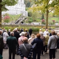 Pielgrzymka do Lourdes (od 4 do 11 Października) - Zapalenie Świecy i pożegnanie