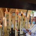 Pèlerinage Polonais des Hauts de France à Lourdes du 4 au 11 Octobre 2021 - Allumage grand cierge et Adieu