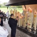 Pèlerinage Polonais des Hauts de France à Lourdes du 4 au 11 Octobre 2021 - Allumage grand cierge et Adieu