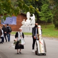 Pèlerinage Polonais des Hauts de France à Lourdes du 4 au 11 Octobre 2021 - Allumage grand cierge et Adieu