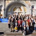 Pielgrzymka do Lourdes (od 4 do 11 Października) - Msza przy Grocie i zdjęcie grupowe