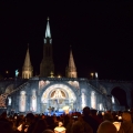 Pielgrzymka do Lourdes (od 4 do 11 Października) - Procesja i Msza Św. przy Grocie